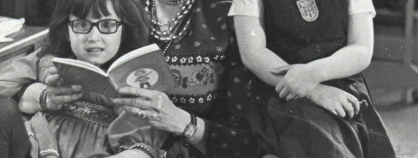Madeleine L'Engle with Grandaughters
